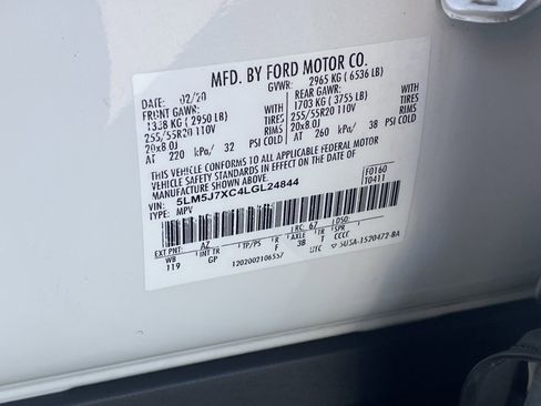 Used 2020 Lincoln Aviator Reserve w/ Elements Package Plus image 33