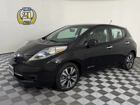 Used 2013 Nissan Leaf SL w/ Premium Pkg FWD image 1