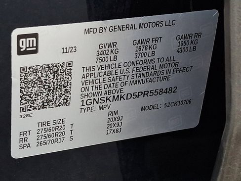 Used 2023 Chevrolet Tahoe LS w/ Driver Alert Package AWD/4WD image 28