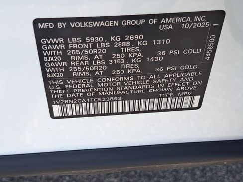 Certified 2026 Volkswagen Atlas SEL AWD/4WD image 35