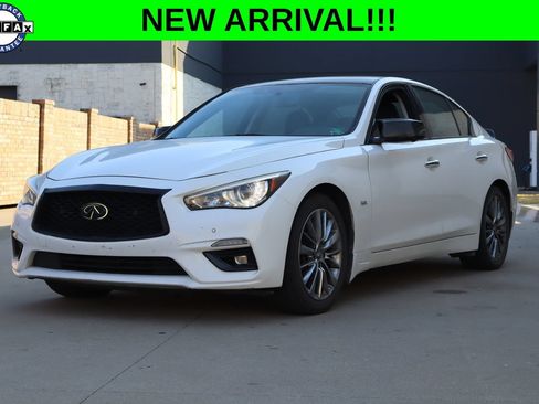 Used 2018 INFINITI Q50 Luxe w/ Essential Package (3.0T Luxe) AWD/4WD image 1