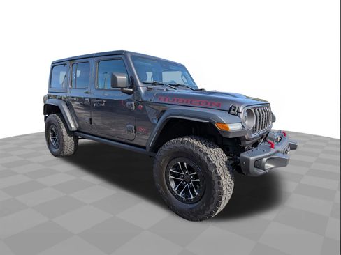 Used 2024 Jeep Wrangler Unlimited Rubicon w/ XTREMEE 35" Tire Package AWD/4WD image 2