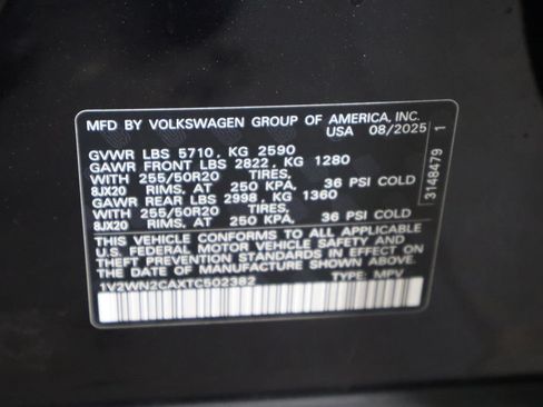 Used 2026 Volkswagen Atlas SE FWD image 44