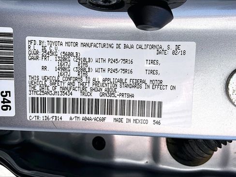 Used 2018 Toyota Tacoma SR w/ SR Convenience Package AWD/4WD image 28
