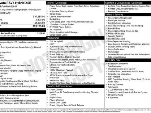Certified 2024 Toyota RAV4 XSE w/ Weather Package AWD/4WD image 6