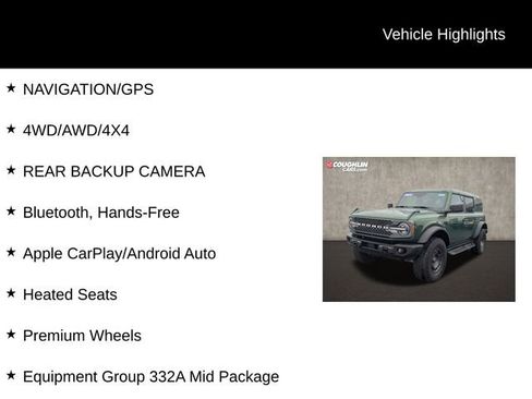 Used 2025 Ford Bronco Badlands w/ Sasquatch Package AWD/4WD image 2