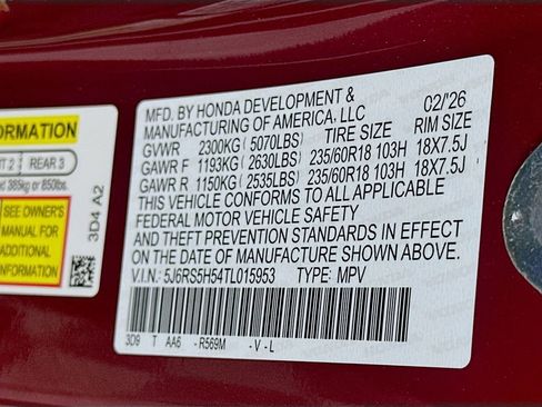 New 2026 Honda CR-V Sport image 23