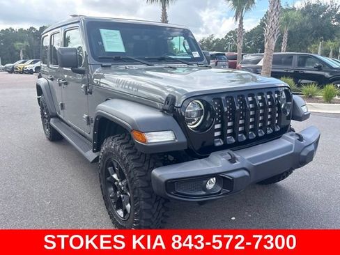 Used 2021 Jeep Wrangler Unlimited Sport AWD/4WD image 3