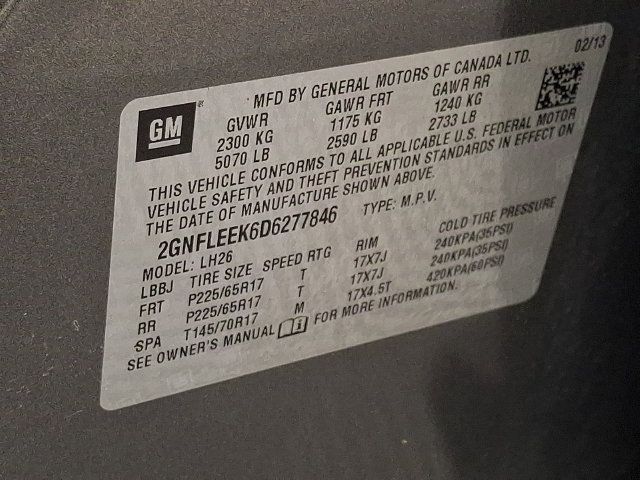 Used 2013 Chevrolet Equinox LT w/ Driver Convenience Package AWD/4WD image 24