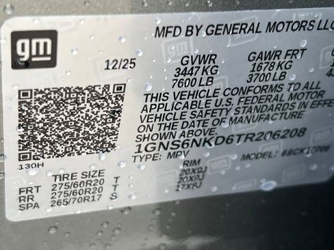 New 2026 Chevrolet Tahoe LT w/ Comfort Package image 24