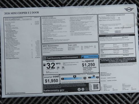 New 2026 MINI Cooper S image 9