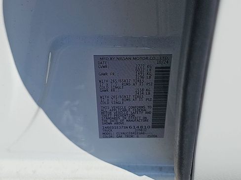 Used 2025 Nissan Frontier SV w/ SV Convenience Package image 36