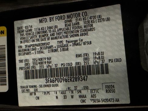 Used 2014 Ford Fusion Titanium AWD/4WD image 28
