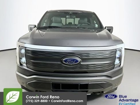 Certified 2023 Ford F150 Lightning Lariat w/ Equipment Group 511A High AWD/4WD image 2