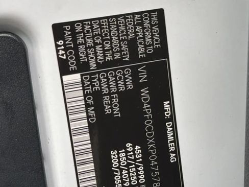 Used 2019 Mercedes-Benz Sprinter 144 image 16