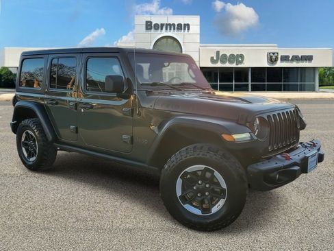 Used 2021 Jeep Wrangler Unlimited Rubicon w/ Steel Bumper Group AWD/4WD image 2