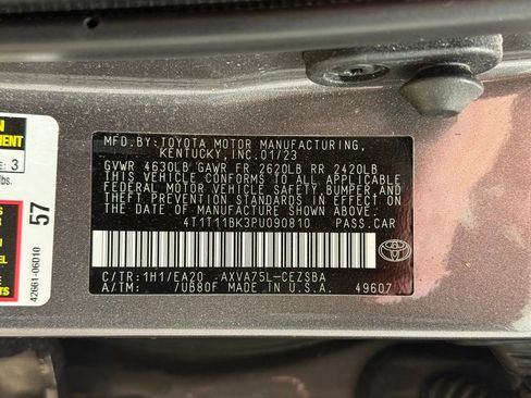 Certified 2023 Toyota Camry SE w/ Cold Weather Package AWD/4WD image 30