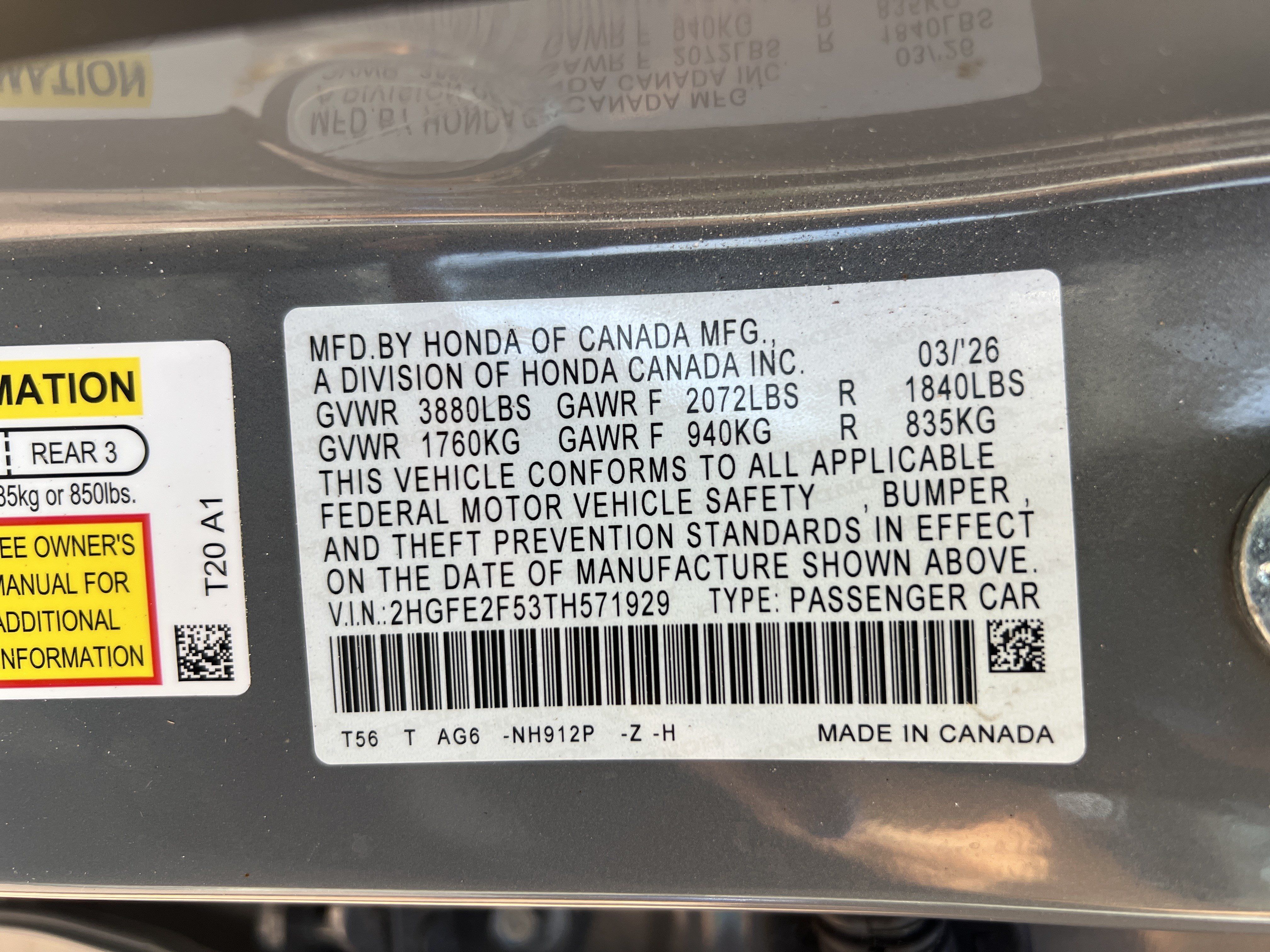 Used 2026 Honda Civic Sport image 32