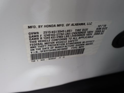 Used 2020 Honda Pilot Touring image 47