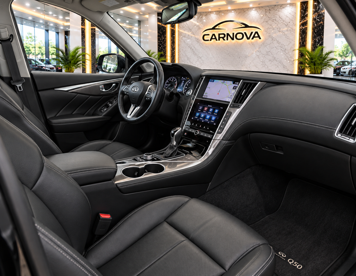 Used 2018 INFINITI Q50 Luxe RWD image 10