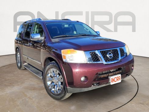 Used 2015 Nissan Armada Platinum w/ 2nd Row Captain Seat Package image 4