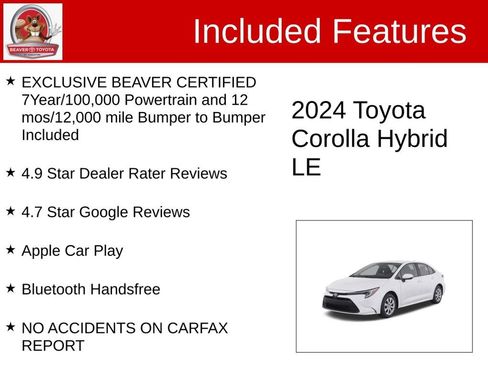 Used 2024 Toyota Corolla LE FWD image 4