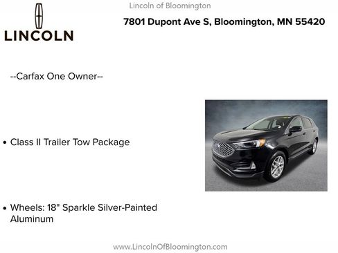 Used 2024 Ford Edge SEL w/ Convenience Package AWD/4WD image 5