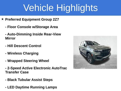 Used 2024 Chevrolet Tahoe Z71 w/ Luxury Package AWD/4WD image 5