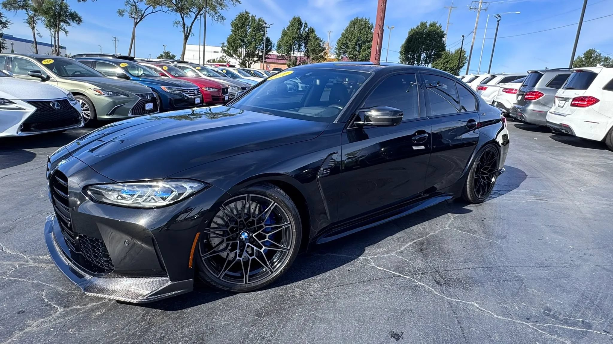 Used 2021 BMW M3 Competition w/ Executive Package RWD image 12
