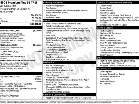 Used 2025 Audi Q8 Premium Plus w/ Premium Plus Package image 28