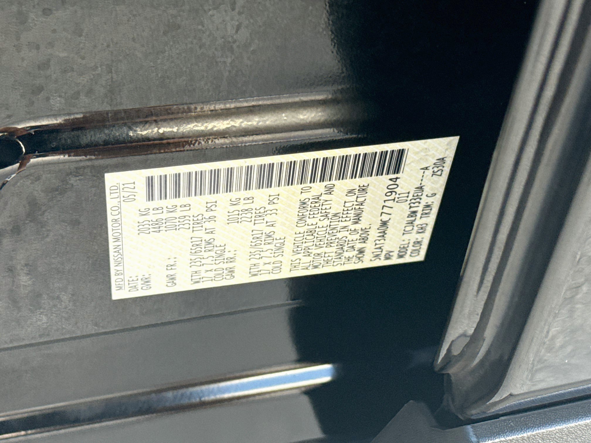 Used 2021 Nissan Rogue S FWD image 35