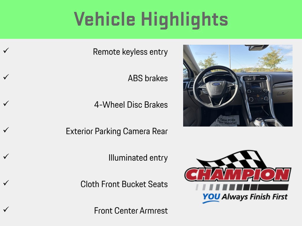 Used 2017 Ford Fusion SE FWD image 6