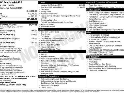 Used 2023 GMC Acadia AT4 w/ Technology Package AWD/4WD image 26