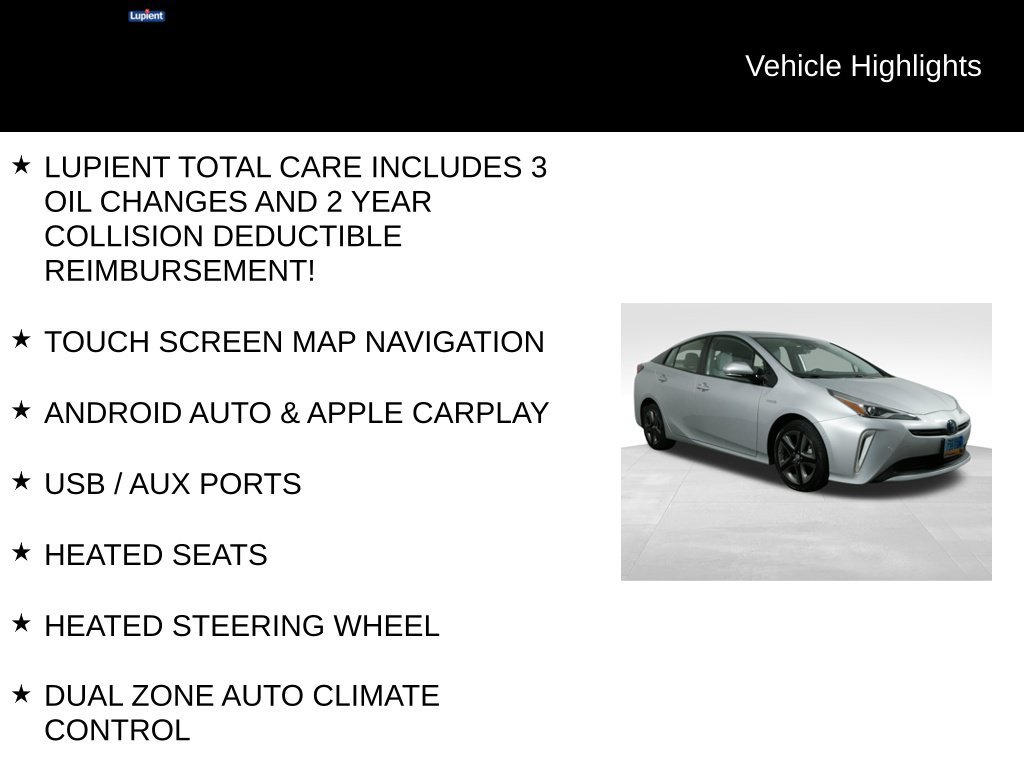 Used 2019 Toyota Prius Limited FWD image 7