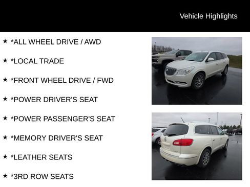 Used 2013 Buick Enclave Leather w/ Trailering Provision Package FWD image 8