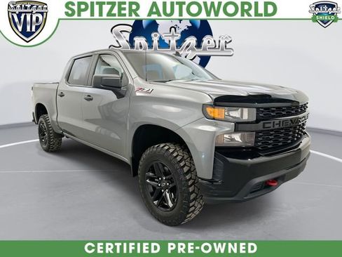 Used 2021 Chevrolet Silverado 1500 Custom Trail Boss w/ Safety Confidence Package AWD/4WD image 1
