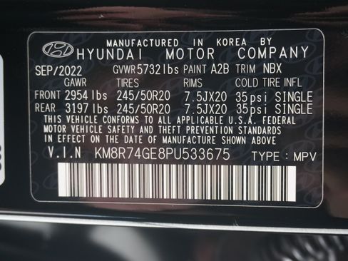 Used 2023 Hyundai Palisade Calligraphy FWD image 41