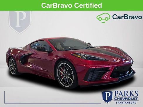 Certified 2023 Chevrolet Corvette Stingray Preferred Cpe w/ Z51 Performance Package RWD image 1
