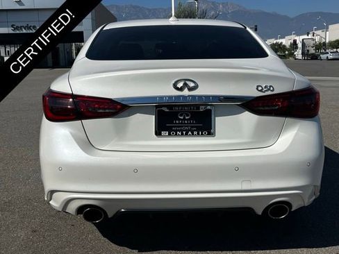 Certified 2024 INFINITI Q50 Luxe w/ Cargo Package RWD image 8