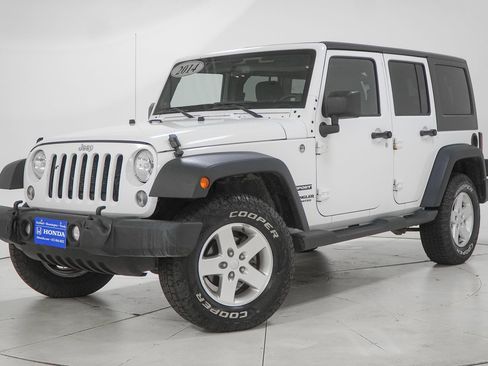 Used 2014 Jeep Wrangler Unlimited Sport w/ Quick Order Package 24S AWD/4WD image 1