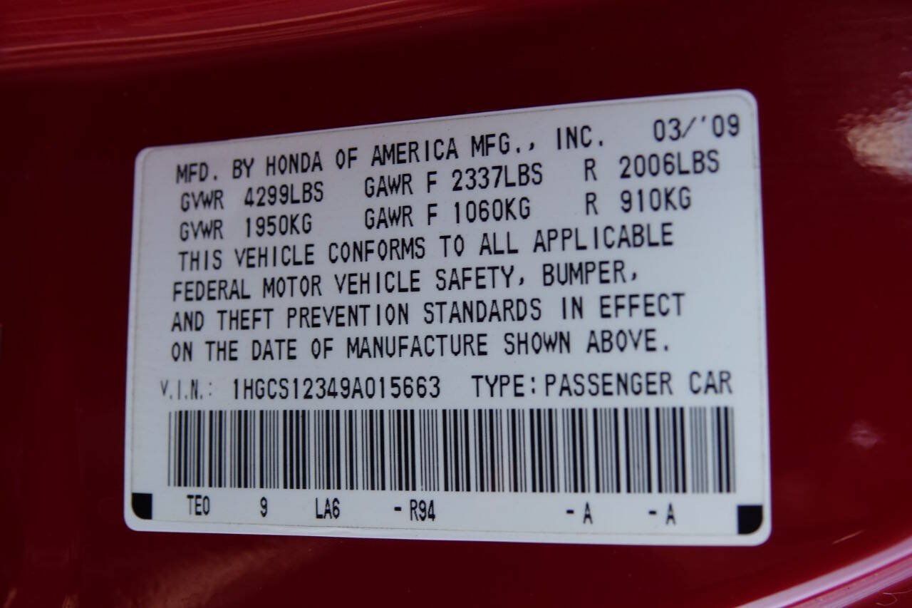 Used 2009 Honda Accord LX-S image 94