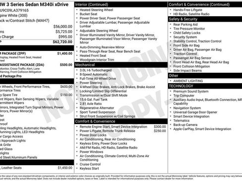 Used 2020 BMW M340i xDrive w/ Premium Package image 7