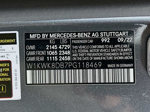 Used 2023 Mercedes-Benz C 300 Cabriolet image 32
