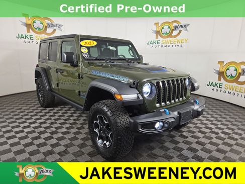 Used 2023 Jeep Wrangler Unlimited Rubicon 4xe w/ Dual Top Group AWD/4WD image 1