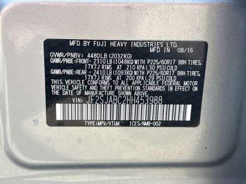 Used 2017 Subaru Forester 2.5i w/ Protection Package #1 AWD/4WD image 21