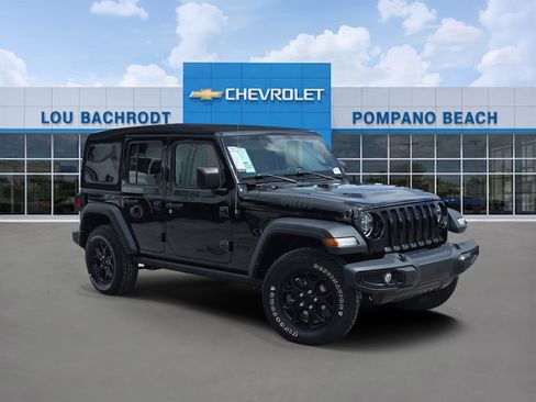 Used 2022 Jeep Wrangler Unlimited Sport image 1