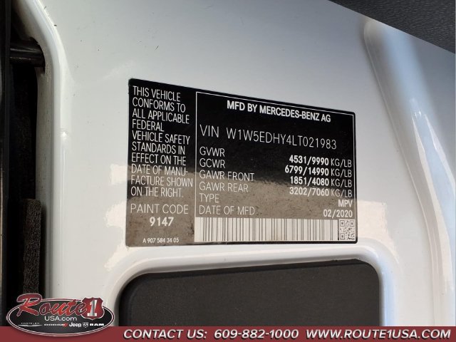 Used 2020 Mercedes-Benz Sprinter 3500 image 24