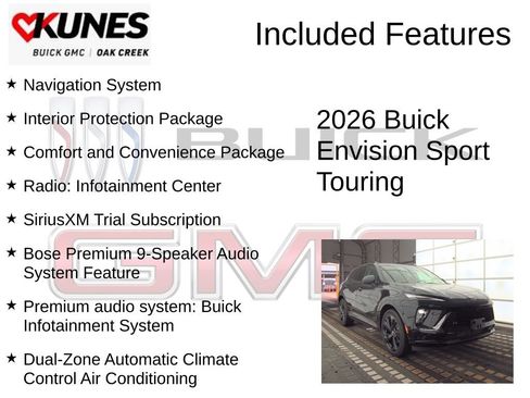 New 2026 Buick Envision Sport Touring AWD/4WD image 2