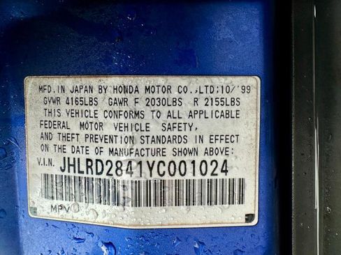 Used 2000 Honda CR-V LX image 12