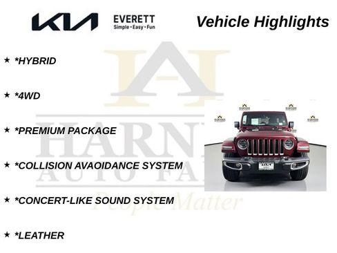 Used 2021 Jeep Wrangler Unlimited Sahara w/ Cold Weather Group AWD/4WD image 9